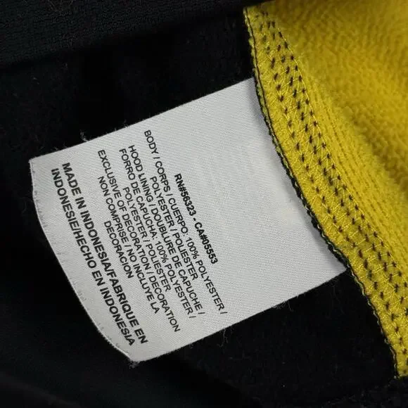 Nike Livestrong Therma Fit Hoodie Black Yellow Athletic Pullover Mens XL Running - Picture 6 of 9